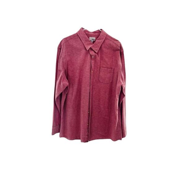 Sonoma button down salmon Color button down long sleeve  casual dress shirt  siz - Picture 2 of 9